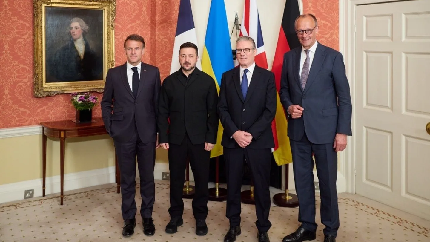 Symbolbild zu Gesprächen über einen gerechten Frieden in der Ukraine.
