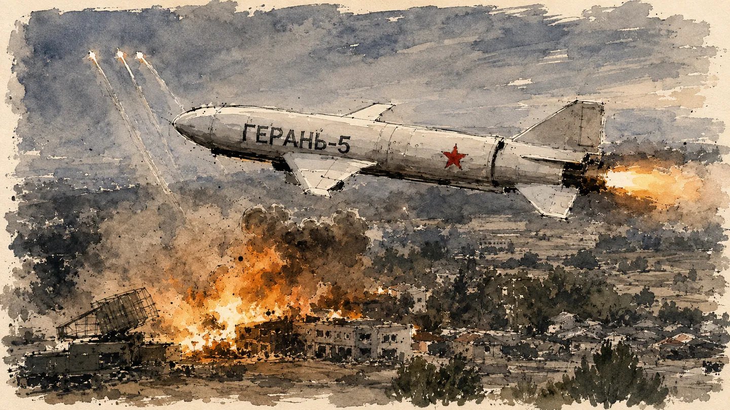 Russland setzt mutmasslich häufiger neue Angriffsdrohne «Geran-5» ein