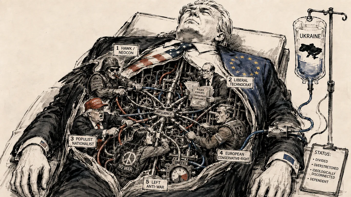 Anatomie des Westens: Wie Machtkämpfe in den USA und der EU den Ukrainekrieg verändern